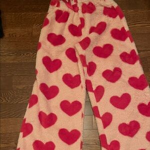 Cozy Pink Heart Pajamas